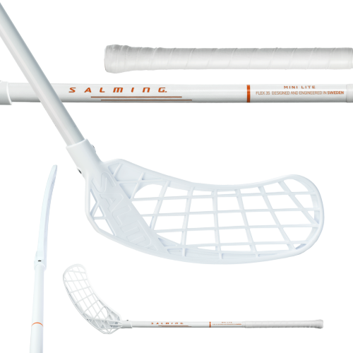 Клюшка для флорбола SALMING Quest2 Mid Minilite 35 White/Nectarine