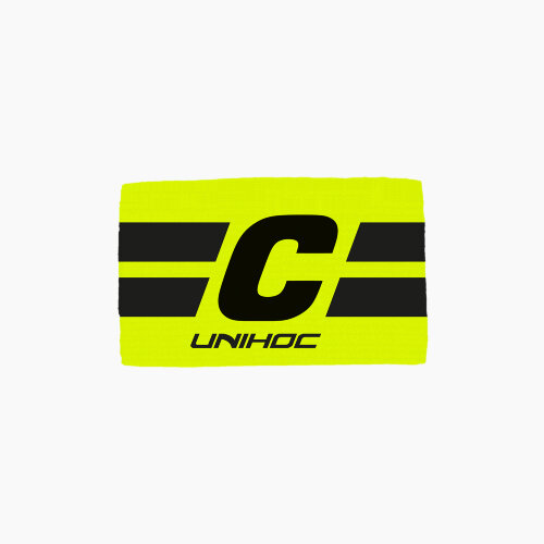 Капитнаская повязка Unihoc Leader Yellow