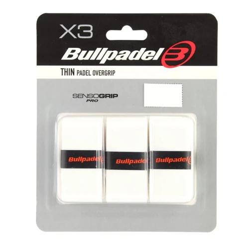 Overgrips Pack 3 Bullpadel GB-1603 Blanco