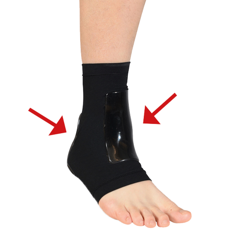 ORTEMA X-foot FRONT&BACK black