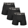 SALMING 3-pack Cotton Boxer Black cerna