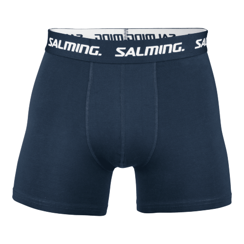 SALMING 3-pack Cotton Boxer Navy tmave modra
