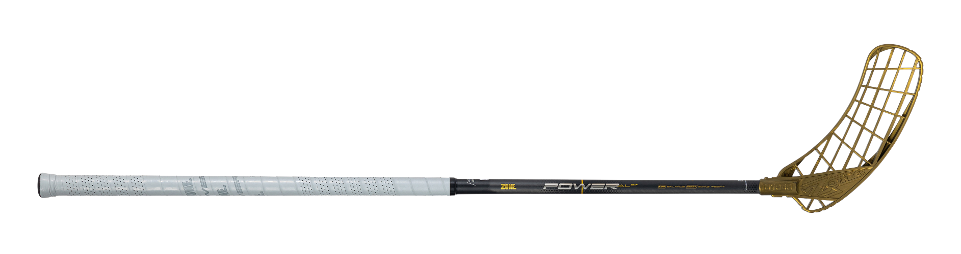 Клюшка для флорбола Zone Hyper Power Airlight 27 Raw/Gold