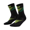 Носки компрессионные CEP Merino 3.0 Women Black/Lime