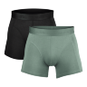 SALMING 2-Pack Bamboo Boxer Black / Green mix barev