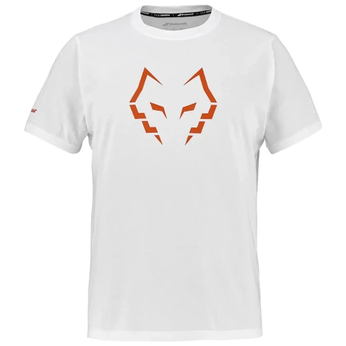Camiseta Babolat Cotton Tee Juan Lebrón Padel 2026 Blanca