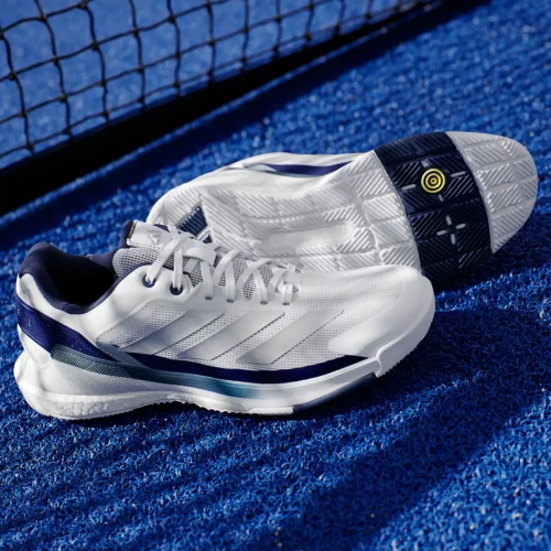 Zapatillas Padel ADIDAS Crazyquick Boost Blanca Azul