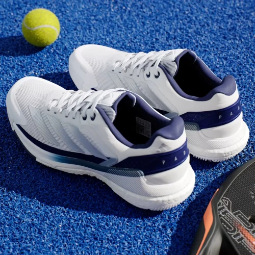 Zapatillas Padel ADIDAS Crazyquick Boost Blanca Azul