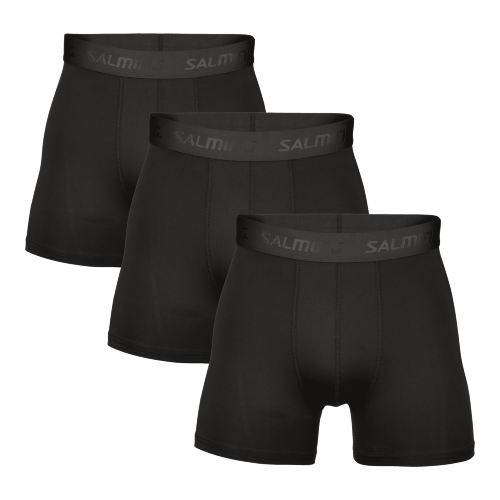 SALMING 3-pack Performance Boxer Black cerna