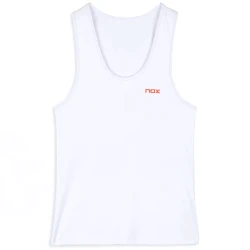 Camiseta Tirantes Nox Team Fit Blanca