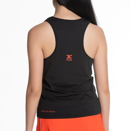 Camiseta Nox Tirantes Team Fit Negra