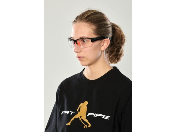 Очки защитные Fat Pipe JR. black/orange