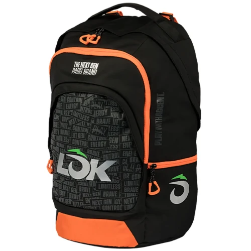 Mochila LÕK Maxx Gen 2 Padel Black Orange
