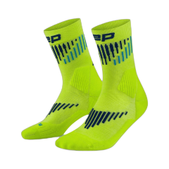 Носки компрессионные CEP Merino 3.0 Men Lime/Blue
