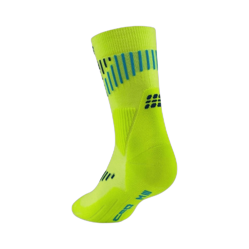 Носки компрессионные CEP Merino 3.0 Men Lime/Blue