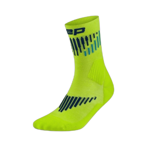 Носки компрессионные CEP Merino 3.0 Men Lime/Blue