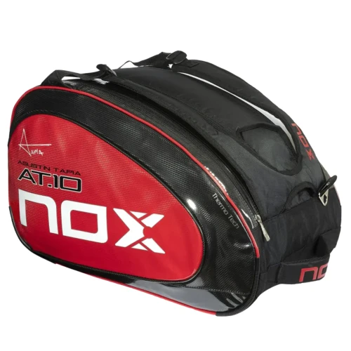Paletero Nox At10 Team Negro Rojo
