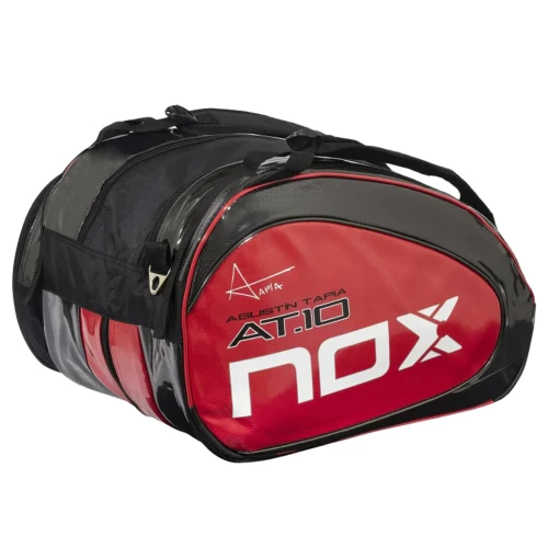 Paletero Nox At10 Team Negro Rojo
