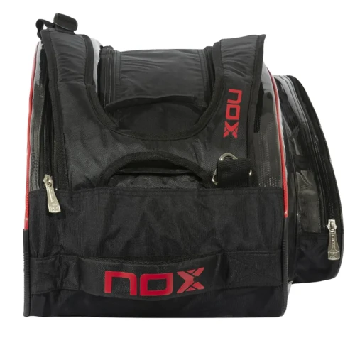 Paletero Nox At10 Team Negro Rojo