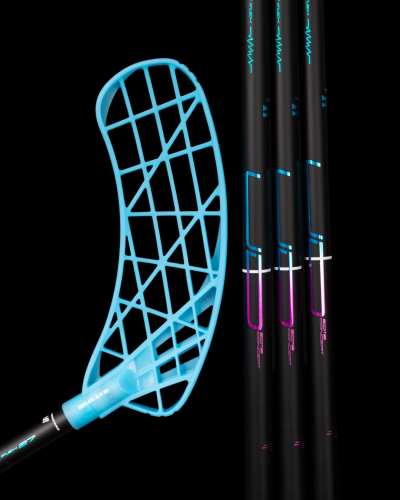 Клюшка для флорбола Zone Air/Two UD CONCEPT 27 Thin Raw/Blue