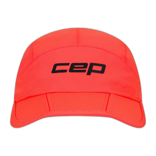 Кепка беговая CEP Neon Coral unisex