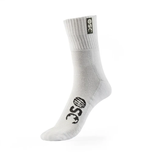 Calcetines Largos Oso Padel Blanco 2 Pares