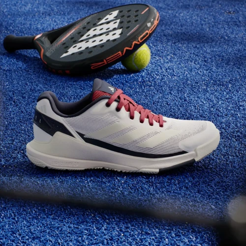 Zapatillas Padel ADIDAS Crazyquick LS 2026 Beige Red Mujer