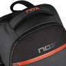 Mochila Nox Luxury Open Series negro rojo