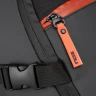 Mochila Nox Luxury Open Series negro rojo
