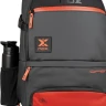 Mochila Nox Luxury Open Series negro rojo