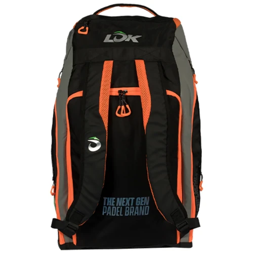 Paletero LÕK Maxx Gen 2 Padel Black Orange