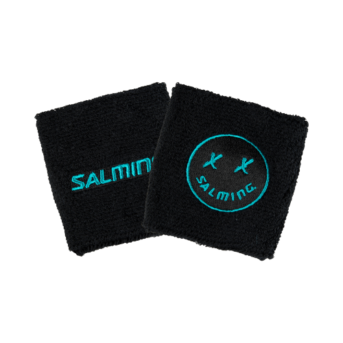 Напульсник SALMING ICON Black / Laguna Blue