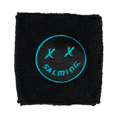 Напульсник SALMING ICON Black / Laguna Blue