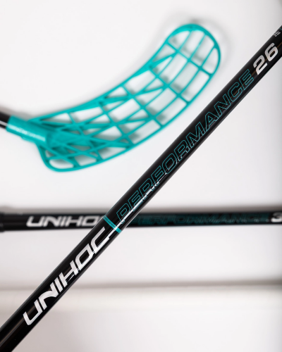 Клюшка для флорбола Unihoc Unilite Performance Mid FL 26 Turquoise
