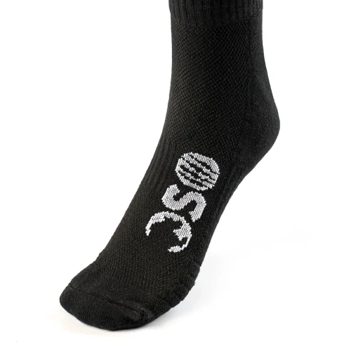Calcetines Largos Oso Padel Negro 2 Pares