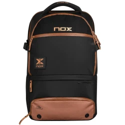 Mochila Nox Luxury Open Series negro marron