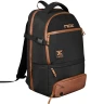 Mochila Nox Luxury Open Series negro marron