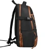 Mochila Nox Luxury Open Series negro marron