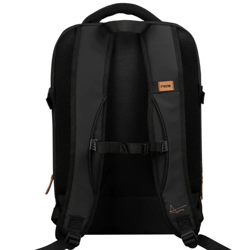 Mochila Nox Luxury Open Series negro marron