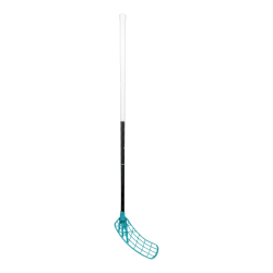 Клюшка для флорбола SALMING Q-Series Carbon Pro 2.0 Icon Trident TX 27 Black / Laguna Blue + крюк