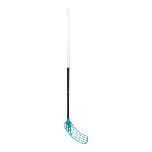 Клюшка для флорбола SALMING Q-Series Carbon Pro 2.0 Icon Trident TX 29 Black / Laguna Blue + крюк