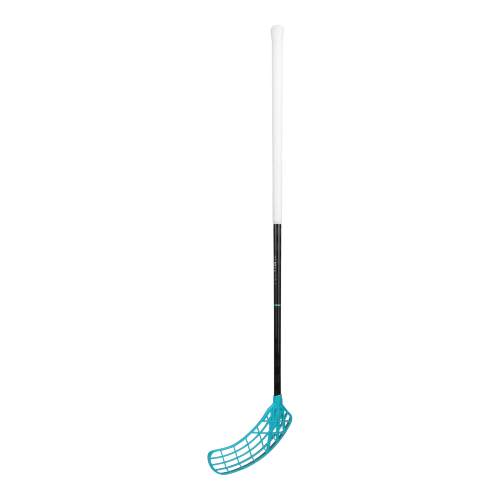 Клюшка для флорбола SALMING Q-Series Carbon Pro 2.0 Icon Trident TX 29 Black / Laguna Blue + крюк