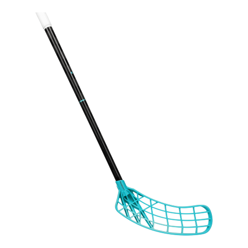 Клюшка для флорбола SALMING Q-Series Carbon Pro 2.0 Icon Trident TX 29 Black / Laguna Blue + крюк