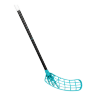 Клюшка для флорбола SALMING Q-Series Carbon Pro 2.0 Icon Trident TX 29 Black / Laguna Blue + крюк