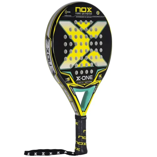 Pala Padel NOX X-ONE Amarillo/Verde 2023