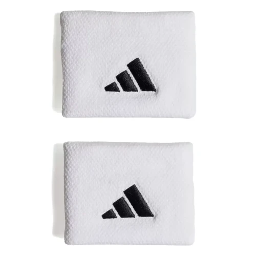 Muñequeras Adidas Padel Pequeñas 2 pack Blanco