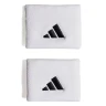 Muñequeras Adidas Padel Pequeñas 2 pack Blanco