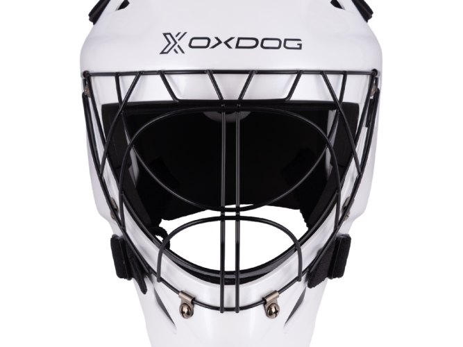 Шлем вратарский Oxdog XGUARD SR White/black