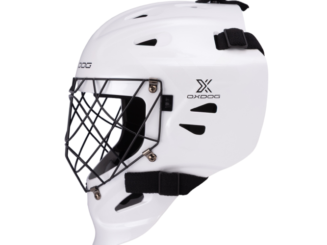 Шлем вратарский Oxdog XGUARD SR White/black