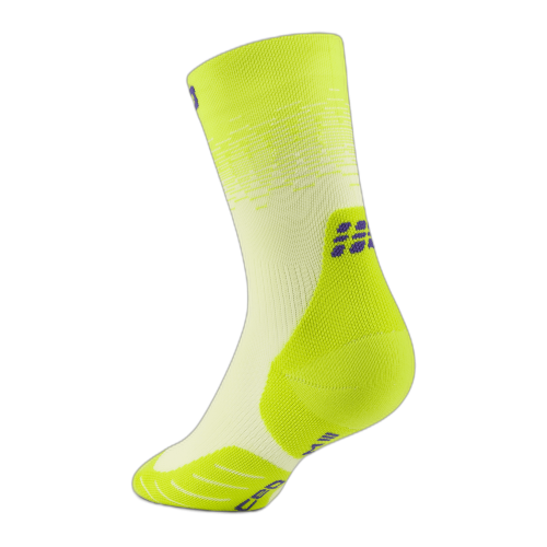Носки компрессионные CEP Fade Edt. Women Lime / blue